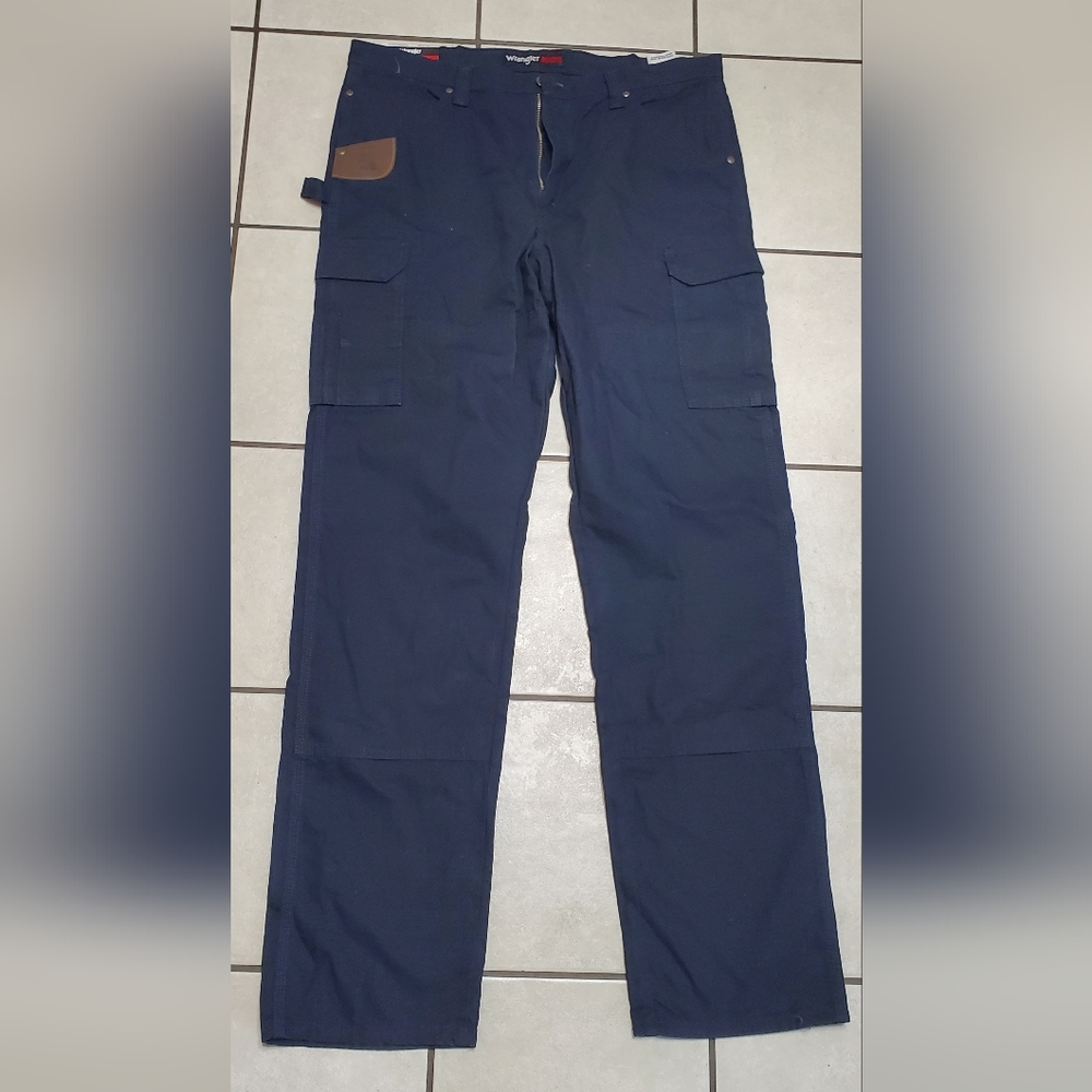 Wrangler Men's Dark Blue Cargo Pants